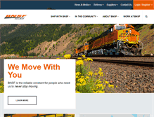 Tablet Screenshot of bnsf.net